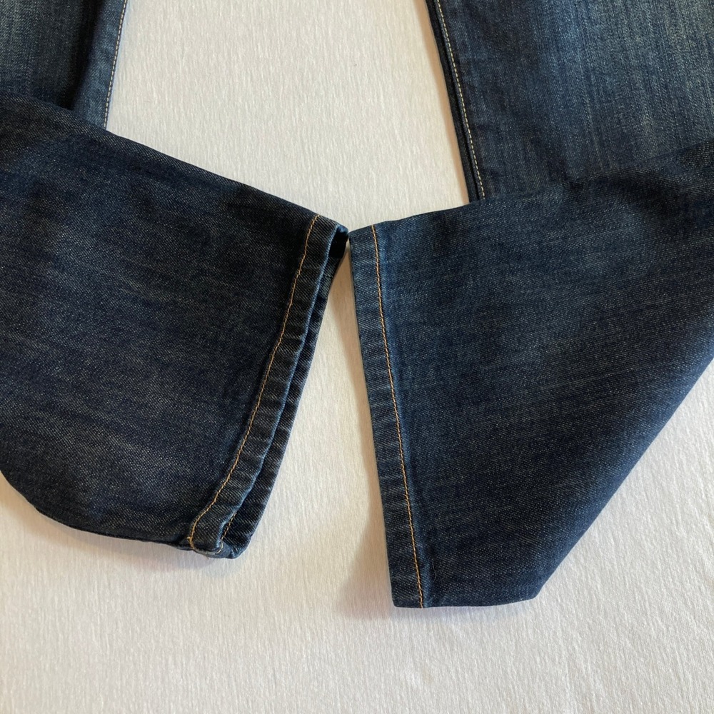Lucky Brand Jeans Mens 38x30 221 Original Straight Dark Wash 7M11995 Classic - Picture 7 of 15